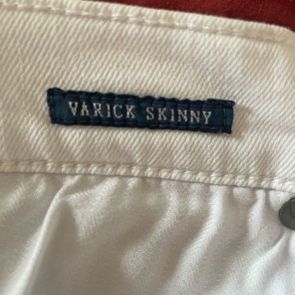 ☀️RALPH LAUREN Skinny White Denim Jeans size 28 stretch Summer Fitted Excellent! - Picture 7 of 8